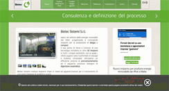 Desktop Screenshot of biotecsistemi.it